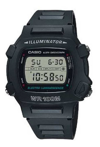 Relógio Casio Iluminator Masculino W-740-1vs