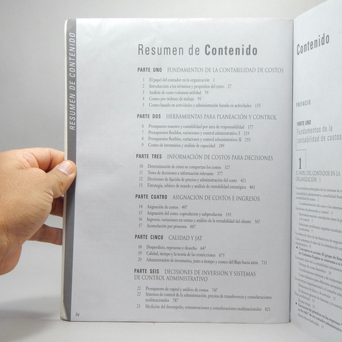 Contabilidad De Costos Horngren Foster Datar Pearson Ee4