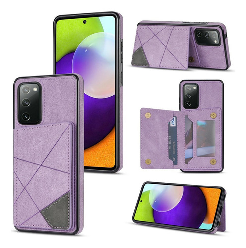 B Funda De Tarjeta Wallet For Samsung S21 Fe S21 Ultra Plus