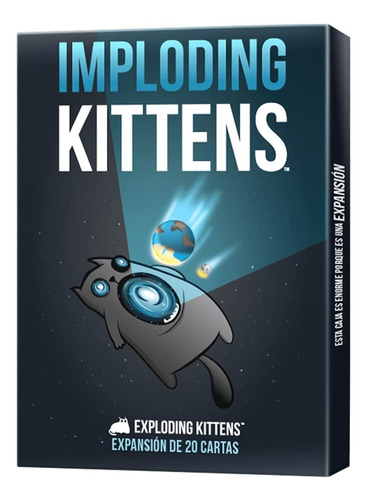 Juego De Mesa Exploding Kittens Expansion Para Adultos Niños