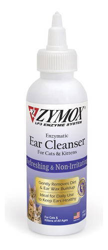 Zymox Enzymatic - Limpiador De Oidos Para Gatos Y Gatitos, 4