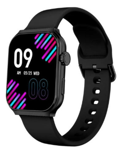 Reloj Inteligente Smartwatch Haxly Kube V2 Negro Asist Voz