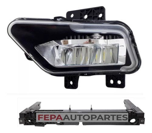 Faro Auxiliar Antiniebla Buscahuellas Fiat Toro 2021 / 2022