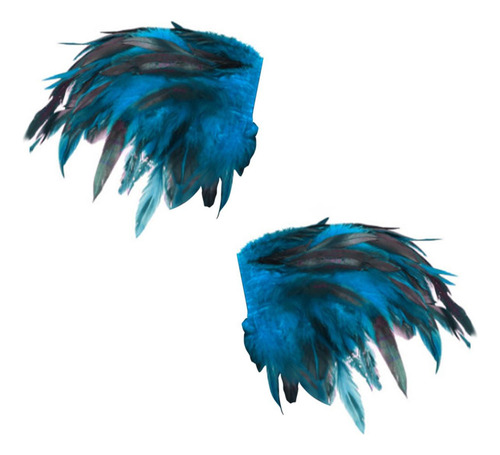 . Elegante Capa De Plumas Para Eventos De Cosplay Gótico