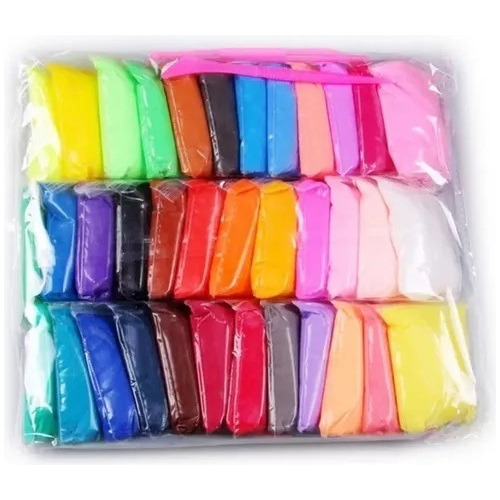 Pack De 72 Masas Slime Moldeable Colores Surtidos