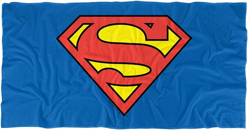 Toalla De Playa Oficial Logotipo Clásico De Superman, ...