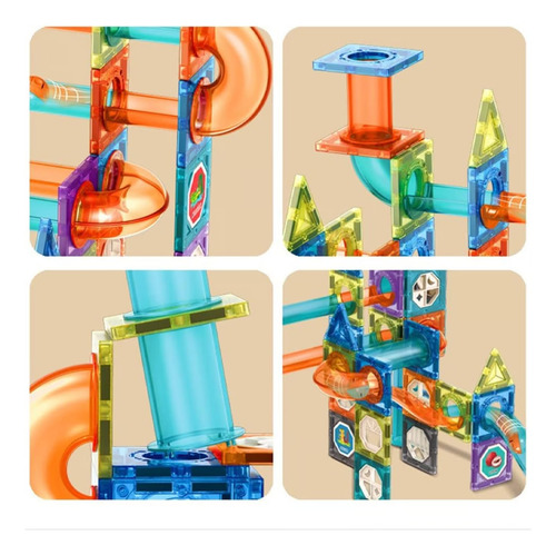 Set Bloques De Construcción Magnéticos 98 Pcs - Irion