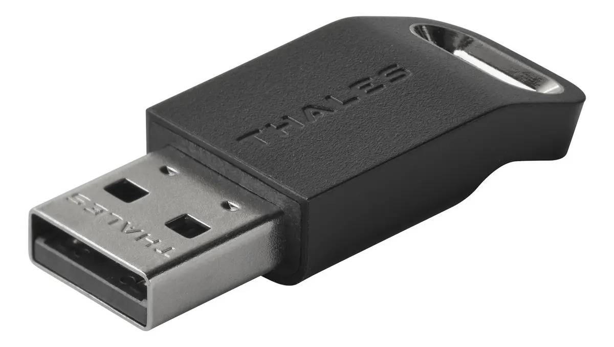 Chave de segurança Thales Safenet Etoken Fido2 USB-A