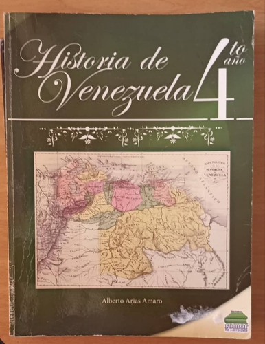 Libro De Historia De Venezuela 4to Año