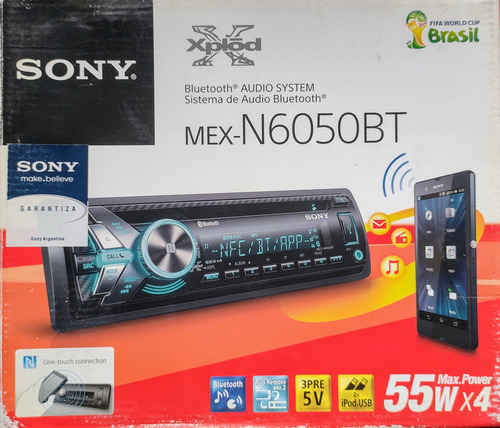 Solo Caja Accesorios Sony Mex N6050bt Marco Estuche Y Manual (Usado)
