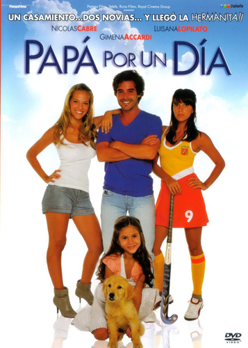 Dvd Original Papa Por Un Dia Luisana Lopilato Nicolas Cabre (Usado)