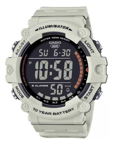 Reloj Casio Ae-1500 Conofgafo Illuminator Alarma Original
