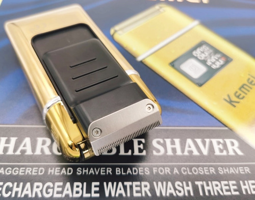 Kemei Afeitadora Shaver Km-tx8 Dorado