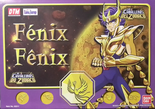 Saint Seiya Vintage - Ikki De Fénix Pog Nuevo