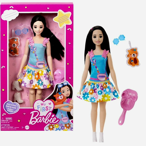 Barbie My First Barbie Renee 34.29 Cm Con Accesorios