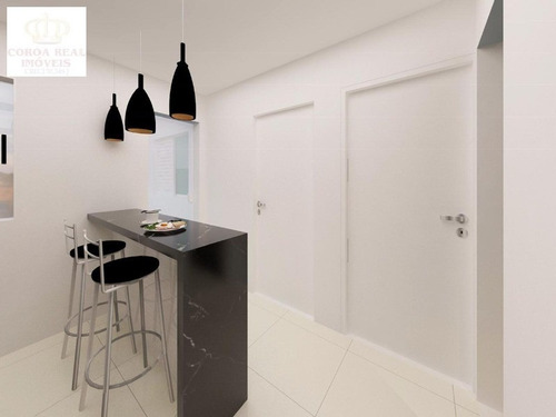 Imagem 10 de 13 de Área 40,00 M²/ 02 Dorms / 01 Sala / 01 Cozinha/01 Banheiro /01 Área De Serviço/ 01 Vaga De Garagem - Ap00098 - 34004465
