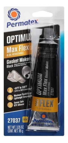 Optimum Black Permatex Rtv Silicone Gasket Maker