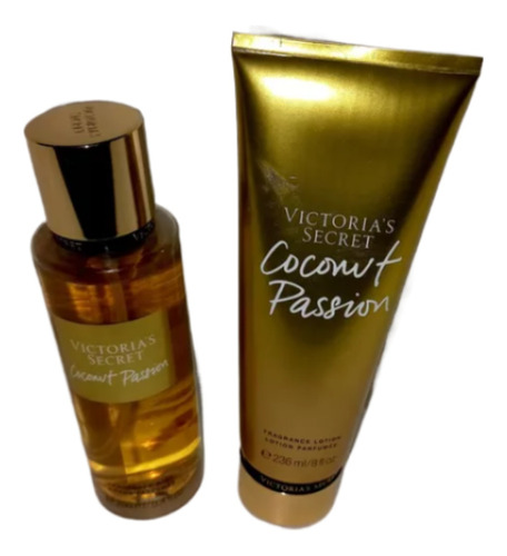 Shimmer Coconut Passion Crema + Splash Victoria's Secret 