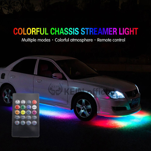 Rgb Impermeable Llevó La Tira Del Tubo Del Coche Del Neón De