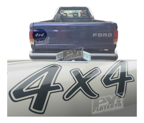 Calco 4x4 Ford F100 De Porton Doble Traccion - Ploteoya