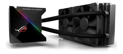 Enfriamiento Liquido Asus Rog Ryujin 240 2x 120mm Led Negro