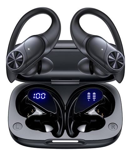 Auriculares Inalámbrico Pocbuds T60 Negro Bluetooth, Ipx7