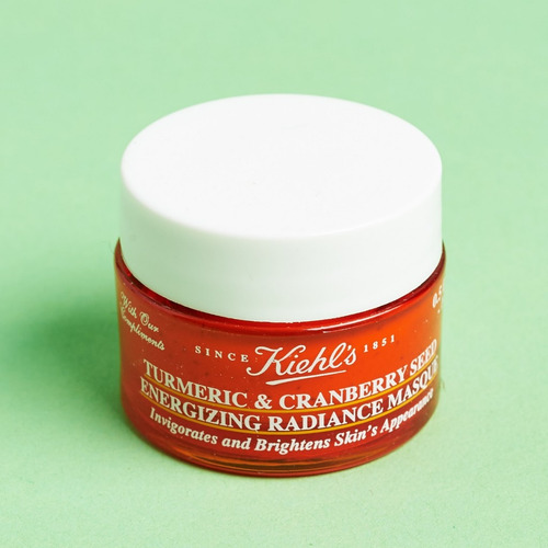 Kiehls Turmeric Cranberry Seed Energizing Radiance Mask 14ml Todo Tipo De Piel