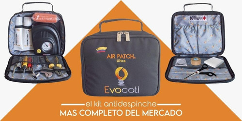 Air Patch Ultra Para Carros, Kit De Despinche Con Compresor