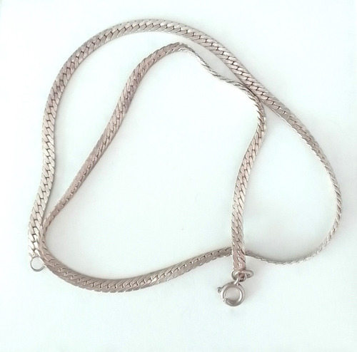 Collar Cadena En Plata 900