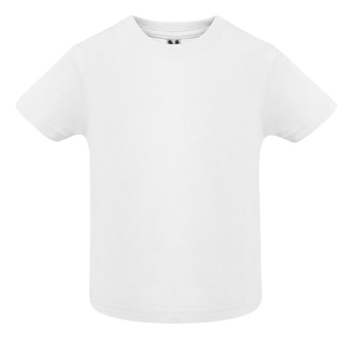 Remera Algodon Escolar - Uniforme Ideal Blanco 14
