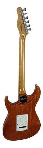 Guitarra eléctrica Tagima Classic Series Stella DW de arce/caoba 2021 transparent brown fade con diapasón de palo de rosa
