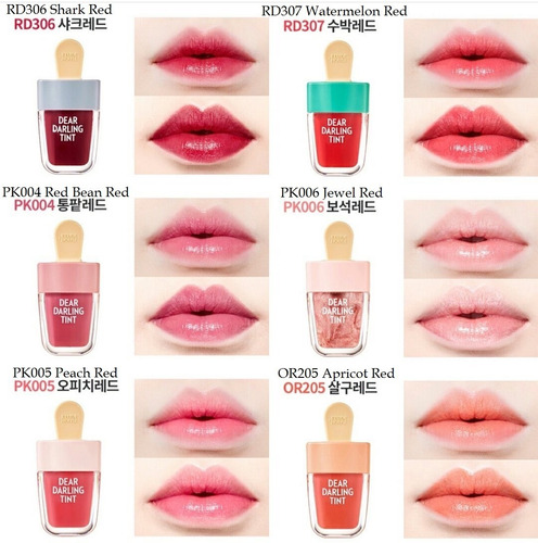 Etude House Dear Darling Water Gel Tint Ice Cream Coreano