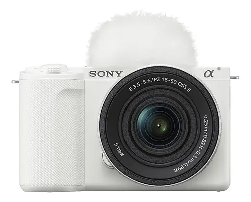 美品SONY ZV-E10 （SEL50F18/SELP1650）純正グリップ他 Câmera de vlog Sony Alpha ZV-E10m2 com lente Selp16502, cor branca