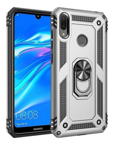 Funda Protectora Huawei Y9 2019 + Mica Cristal 21d