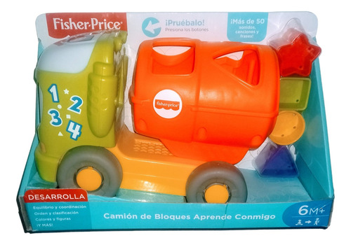 Camión De Bloques Aprende Conmigo Fisher Price