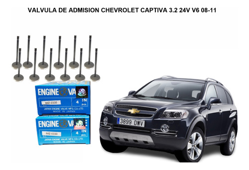 Valvula De Admision Chevrolet Captiva 3.2 24v V6 08-11