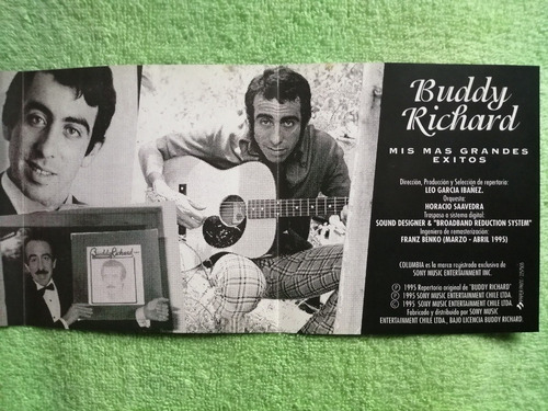 Eam Cd Buddy Richard Mis Mas Grandes Exitos 1995 Nueva Ola