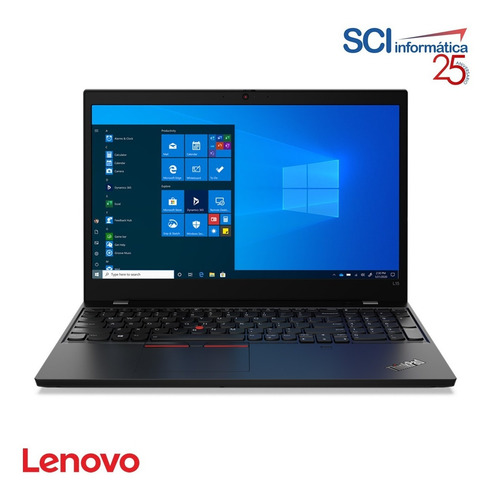 Imagen 3 de 6 de Notebook Lenovo Thinkpad L15 Gen2 I7 16gb Ram 256gb Ssd Se