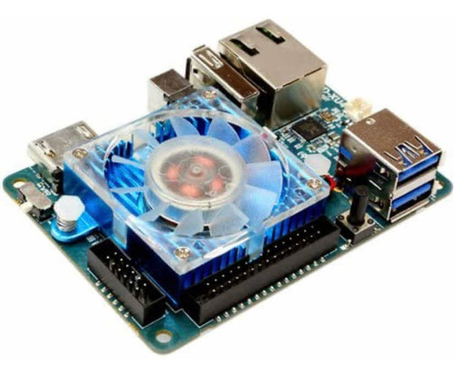 Mini Pc Odroid Xu4 Con Ventilación Activa Y Emmc