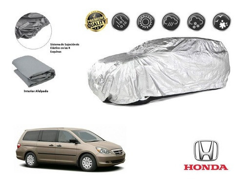 Funda Car Cover Afelpada Premium Honda Odyssey 3.5l 2007