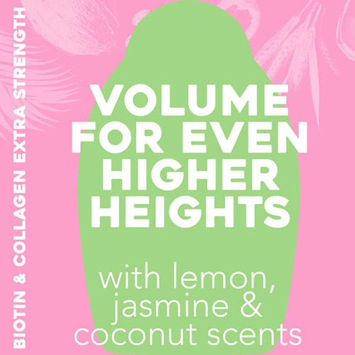 Shampoo E Volumizador De Biotina E Colágeno Ogx Thick & Full