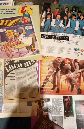 Clipping, Recortes Tv Retro. Años 80 Y 90