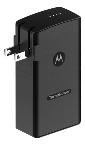 Power Bank Turbo Power  2 En 1 Pared + Portátil Motorola