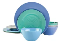Comprar Juego De Vajilla De Melamina Gibson Home, Para 4 Personas (1