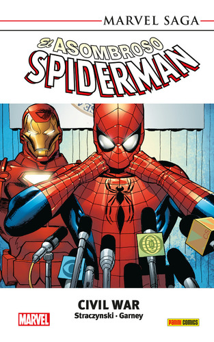 Libro Asom Spiderman Msb 11 Civil War - Ron Garney