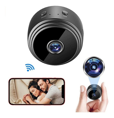 Mini cámara WiFiDV inalámbrico HD 1080P portátil de seguridad para el hogar pequeña cámara con movimiento activadovisión nocturna #only WIFI camera 