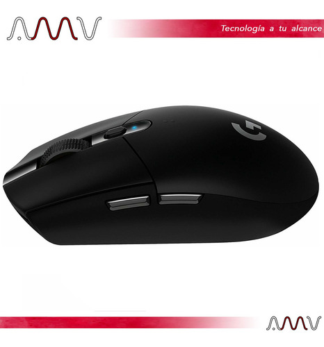 Imagen 8 de 11 de Mouse gamer inalámbrico Logitech Serie G Lightspeed G305 black