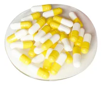 Comprar Mil Capsulas Vacias De Gelatina #0 Amarillo\u002Fblanco Juntas