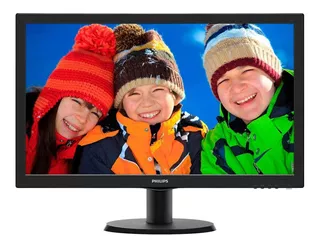 Monitor Philips 24'' Lcd Tft Fullhd Con Smartcontrol Lite Color Negro