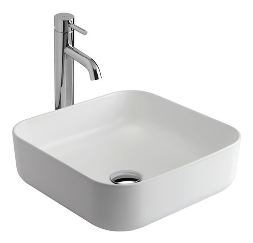 Ferrum Tori Lk394 Bacha De Baño De Apoyar Blanco 